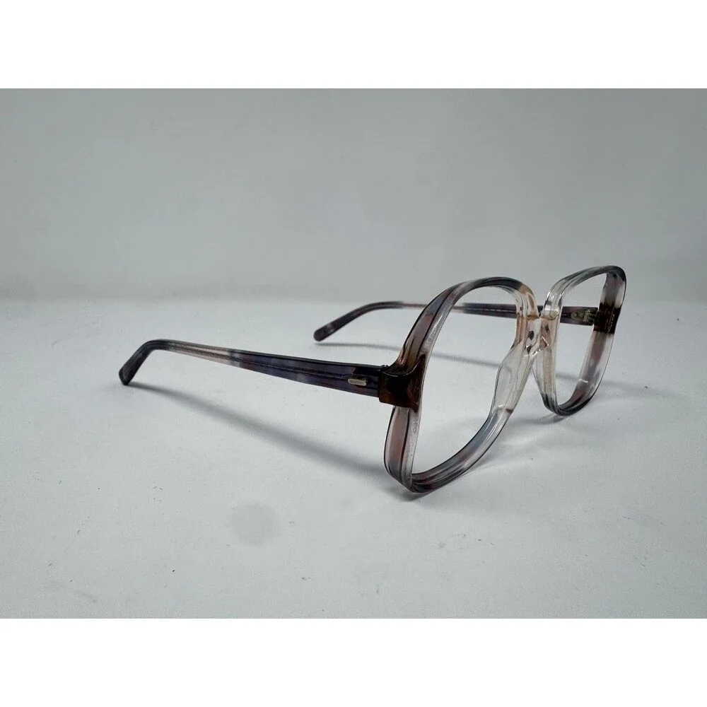 Vintage UNIVIS Metro Eyeglass Frames BLU Pink Blue Fade 48-12-140